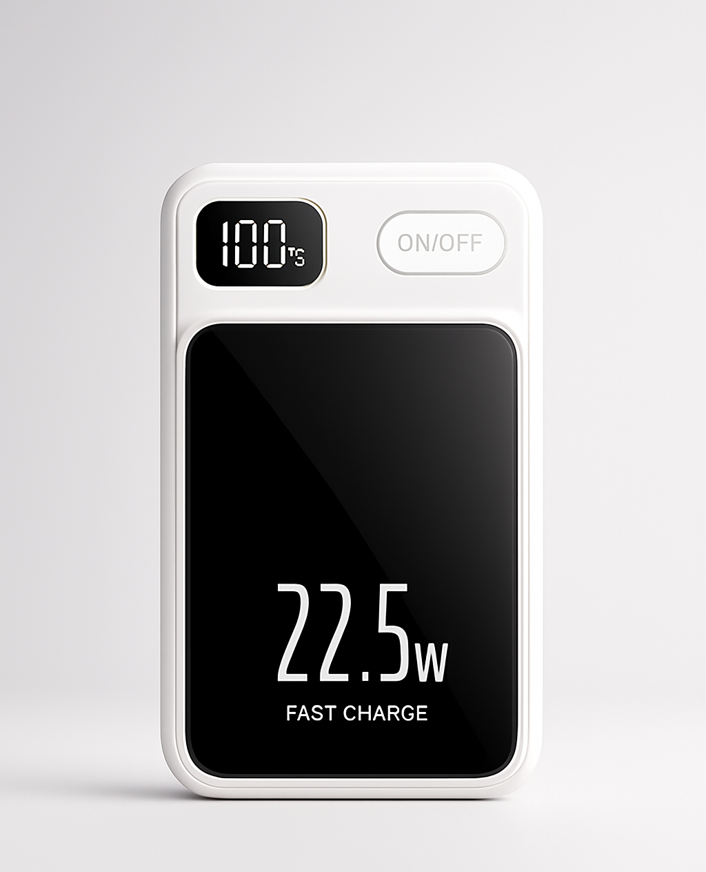 Magnetic Fast Charging Power Bank - Black