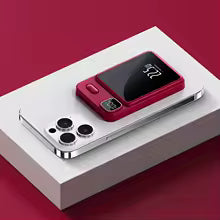 Magnetic Fast Charging Power Bank - Red