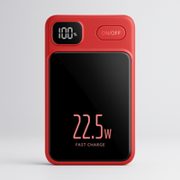 Magnetic Fast Charging Power Bank - Black