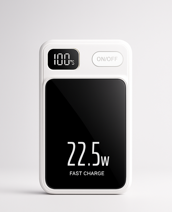Magnetic Fast Charging Power Bank - Black